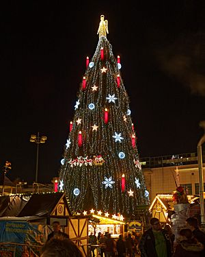 Dortmund christmas tree 01