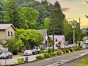 Downtown Dillsboro, North Carolina, in Jackson County 01
