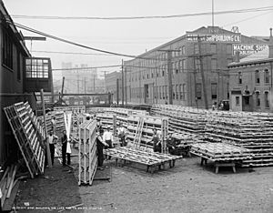 Dry Dock machine shop 1912