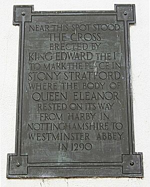 Eleanor Cross Plaque - geograph.org.uk - 569465