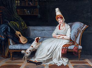 Elizabeth, Lady Webster, later Lady Holland, by Louis Gauffier