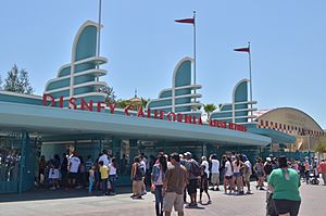Entrance to Disney California Adventure