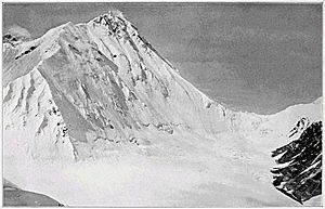 Everest North Col from Lhakpa La, 1921