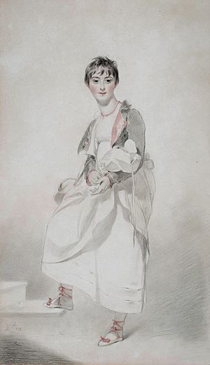 Frances Hamilton (1795-1860), by Thomas Lawrence