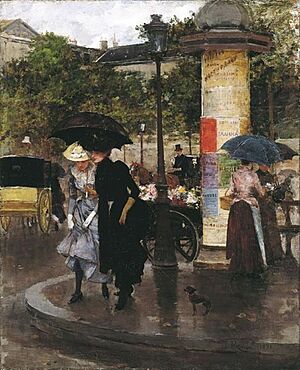 Francesco Miralles Galup - Escena de carrer c1891