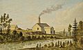 Frederick B. Nichols - Excelsior (late Chicago) Mill, Goldenville, 1871.Art Gallery of Nova Scotia