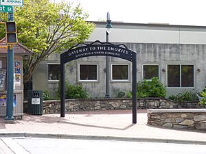 Gateway to Smokies Sign