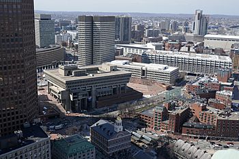 Government Center Boston aerial 2016