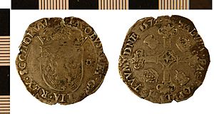 Half Merk of James VI of Scotland from Market Rasen (FindID 489804)