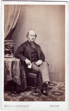 James Talbot, 4th Baron, by Maull & Polyblank, 1854-66