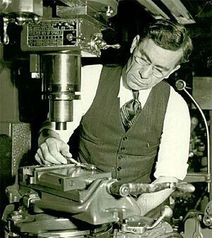 John C. Garand, a hands-on weapons and production engineer at Springfield Armory
