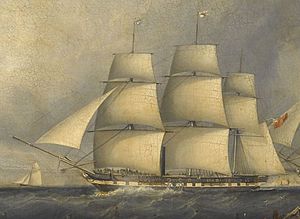 John Lynn - The 'Vernon' and other vessels (cropped).jpg