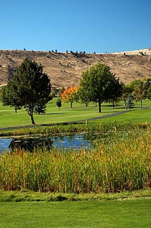 Kah-Nee-Ta Golf Course (Wasco County, Oregon scenic images) (wascD0027)