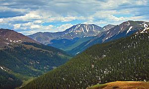 La Plata Peak from Independence Pass