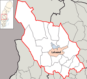 Leksand Municipality in Dalarna County.png