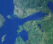 Luftbild Finnischer Meerbusen