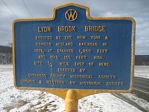 Lyon Brook Bridge