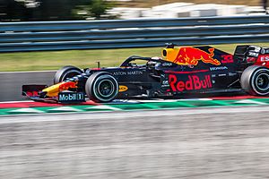 Max Verstappen during Hungarian Formula 1 GP