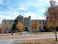 Memorial Hall, University of Arkansas, autumn