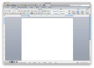 Microsoft Word for Mac 2011
