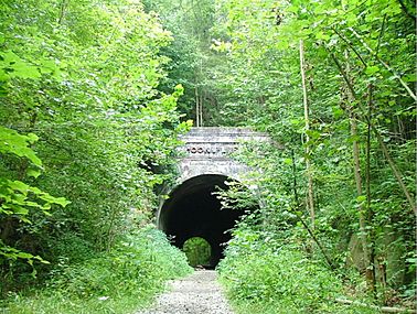 Moonville tunnel