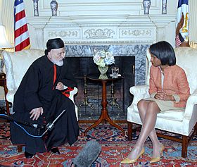 Nasrallah Sfeir Condoleezza Rice 20060718