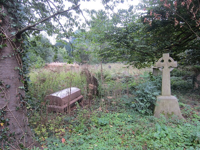 Older grave, Llandaff Cathedral