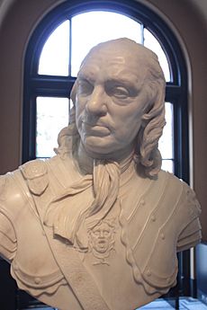 Oliver Cromwell by Joseph Wilton, 1762, Victoria and Albert Museum