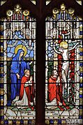 Padley Chapel, the altar window