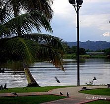 Parque Doctor Rivera Aulet en la ribera del Rio Abacoa, Arecibo, Puerto Rico - panoramio