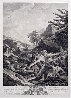 Pasqual Pere Moles Corones - Crocodile Hunting - Google Art Project