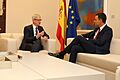 Pedro Sánchez y Tim Cook en Palacio de La Moncloa 2018 (2)
