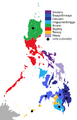 Philippine languages per region