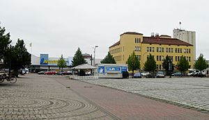 Pieksamaki market square