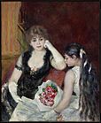 Pierre-August Renoir At the Concert a Box at the Opera s