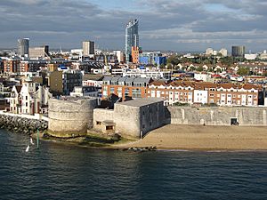 Point Battery, Portsmouth - geograph.org.uk - 1514954