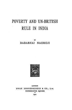 Poverty and Un British Rule in India1