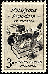 Religious Freedom 3c 1957 issue