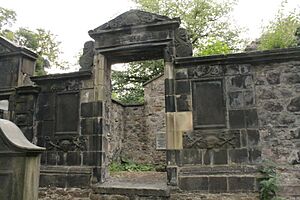 Rev David Williamson's vault, St Cuthbert's Churchyard