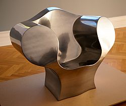 Ron Arad - The Big Easy chair in chrome steel