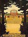 Rotunda at the University of Virginia 1914 by Georgia O’Keeffe