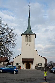 Saint-Aubin - église