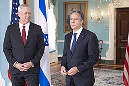 Secretary Blinken Meets with Israeli Alternate Prime Minister and Defense Minister Gantz (51222835918)