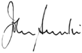 Signature of John Smith QC