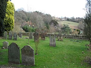 St Margaret's Church, West Hoathly (View from Churchyard 3)