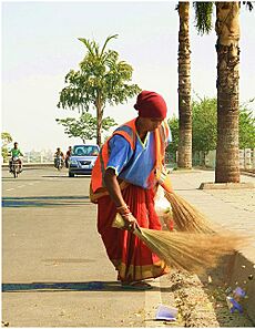 Street in Hyderabad, India