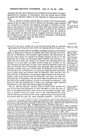 The Compromise Tariff of 1833