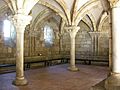 The cloisters, pontaut chapter house