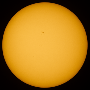 Transit Of Mercury, May 9th, 2016