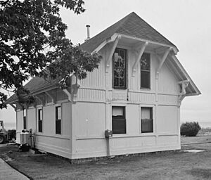 US Lifesaving Station North Manitou Island Boathouse